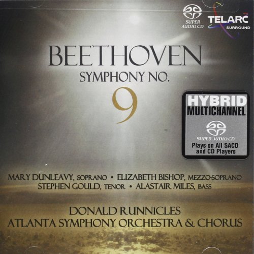 L.V. Beethoven Sym 9 Sacd Hybrid 6 Ch Dunleavy & Runnicles Atlanta So 