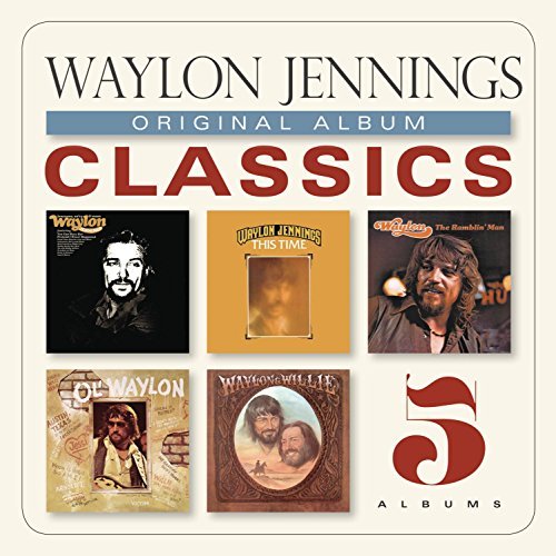 Waylon Jennings Original Album Classics Slipcase 5 CD 