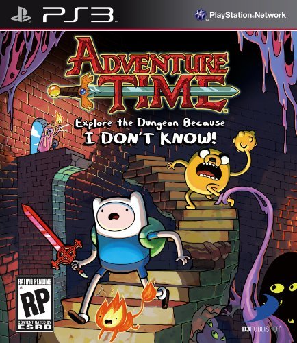 Ps3 Adventure Time Explore The Dungeon Because I Don't Know! D3 Publisher Of America 