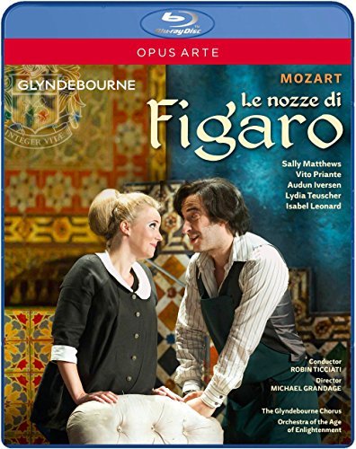 Wolfgang Amadeus Mozart/Le Nozze Di Figaro@Blu-Ray@Teuscher/Shore/Murray/Leonard/