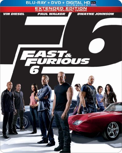 Fast & Furious 6/Fast & Furious 6@Blu-Ray/Dvd/Dc@Pg13/Steelbook