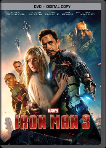 Iron Man 3 Downey Paltrow Cheadle Pearce DVD Dc Pg13 Ws 