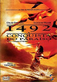 Gerard Depardieu Armand Assante Sigourney Weaver A/1492: Conquest Of Paradise Aka A Conquista Do Para