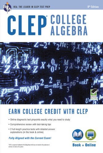 Stu Schwartz Clep(r) College Algebra Book + Online 0008 Edition;eighth Edition 