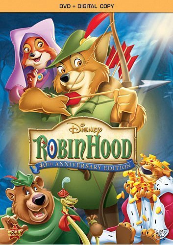 Robin Hood Disney DVD Dc 40th Anniversary Edition G Ws 