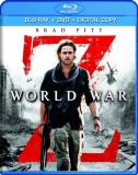 World War Z Pitt Fox Morse Enos Dale Blu Ray DVD Dc Pg13 Ws 