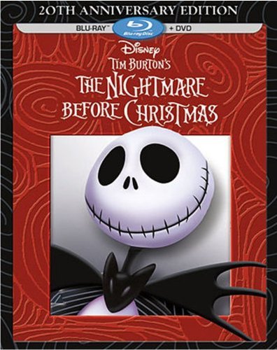 Nightmare Before Christmas Nightmare Before Christmas Blu Ray DVD Pg 20th Anniversary Edition 