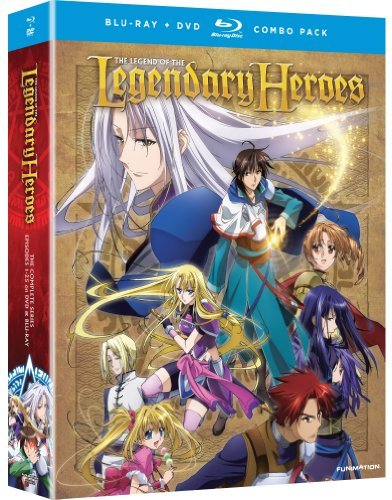 Complete Series Legend Of The Legendary Heroes Blu Ray Tv14 4 DVD 4 Br 