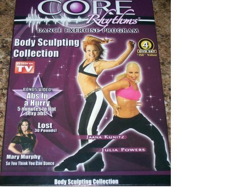 Jaana Kunitz & Julia Powers Core Rhythms Dance Exercise Program Body Sculptin 