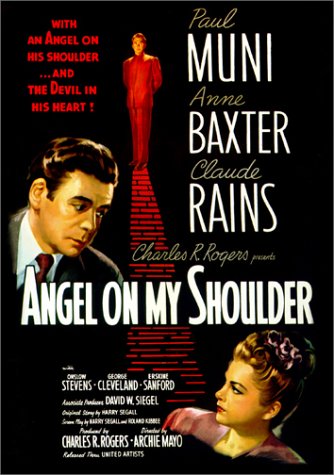 Angel On My Shoulder/Baxter/Muni/Rains@DVD@NR