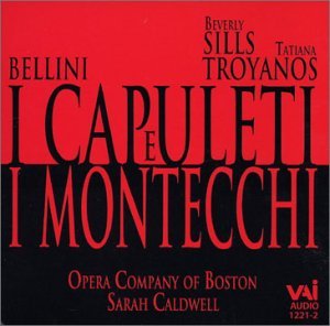 V. Bellini Capuleti E I Montecchi Sills Troyanos & Boston Opera Company 