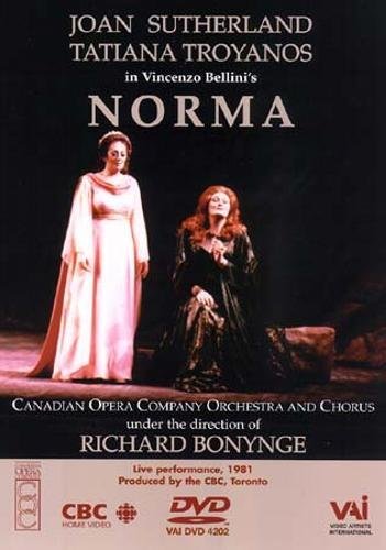 V. Bellini/Norma Complete Opera@Sutherland/Troyanos/Ortiz/Diaz@Bonynge/Canadian Opera Company