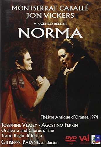 V. Bellini/Norma Complete Opera@Caballe/Vickers/Veasey@Patane/Teatro Regio Di Torino