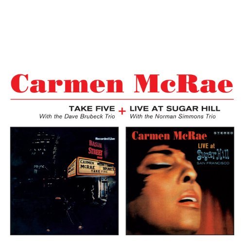 Carmen McRae/Take Five + Live At Sugar Hill@Import-Esp@Incl. Bonus Tracks