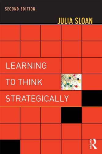 Julia Sloan Learning To Think Strategically 0002 Edition;revised 