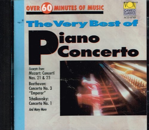 Very Best Of Piano Concerto/Very Best Of Piano Concerto@Beethoven/Mozart/Tchaikovsky@Chopin/Grieg