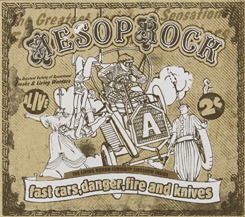 Aesop Rock/Fast Cars Danger Fire & Knives@Incl. Book
