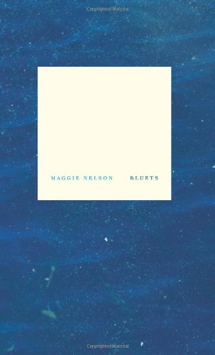 Maggie Nelson/Bluets