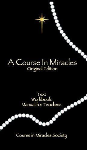 Helen Schucman A Course In Miracles Original Edition Text Workbook For Students Manual For Teachers 