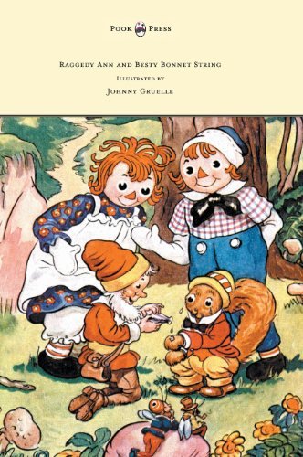 Johnny Gruelle/Raggedy Ann and Betsy Bonnet String - Illustrated