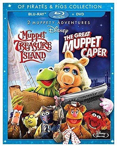 Muppet Treasure Island Great Muppet Caper Double Feature Blu Ray G Ws 