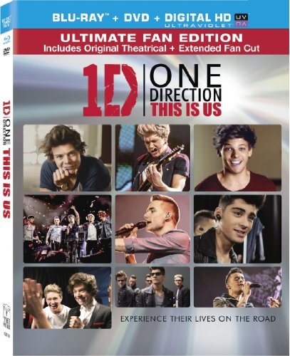 One Direction This Is Us One Direction This Is Us Blu Ray DVD Uv Pg Ws 