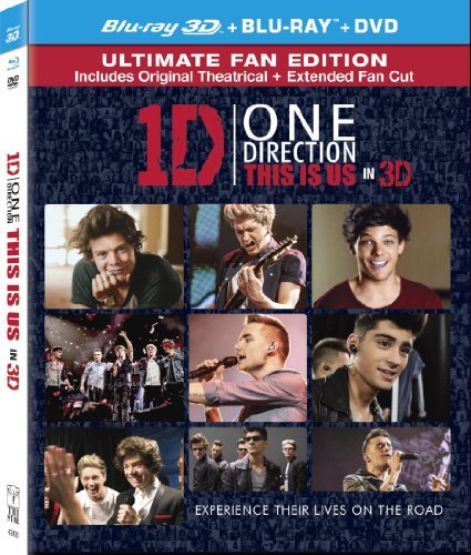 One Direction This Is Us 3d One Direction This Is Us Blu Ray DVD Uv Pg Ws 