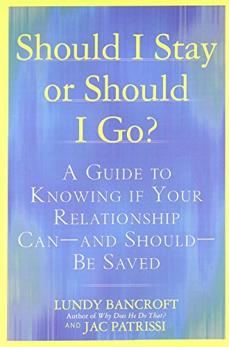 Lundy Bancroft/Should I Stay or Should I Go?@ A Guide to Knowing If Your Relationship Can--And