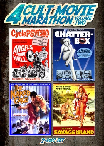 Savage Island/Naked Cage/Chatterbox/Angels From Hell/Cult Movie Marathon Volume 2@Dvd@Nr/Ws/Fs