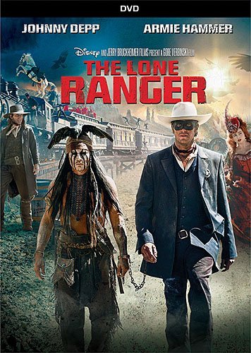 Lone Ranger Depp Hammer Carter DVD Pg13 Ws 
