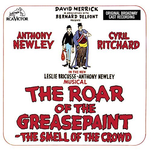 Broadway Cast Roar Of The Greasepaint Newley Bricusse Ritchard 