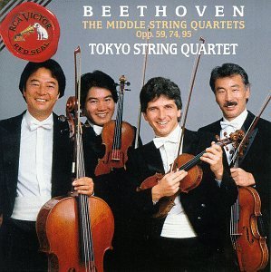 L.V. Beethoven/Qt Str 7-11 Middle@Tokyo Str Qt