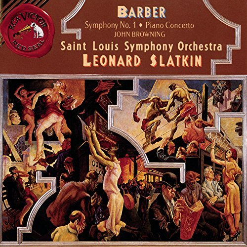 S. Barber/Barber: Concerto & Symphony No@Browning*john (Pno)@Slatkin/St. Louis So