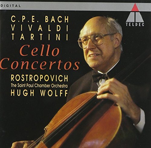 Vivaldi/Tartini/Bach/Cello Concertos@Wolff/St. Paul Co