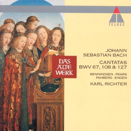 Johann Sebastian Bach Cantata Bwv 67 Benningsen Pears Fahberg Engen Richter Munich State Opera Orc 