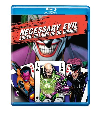 Super Villains Of Dc Comics Necessary Evil Blu Ray Ws Nr 