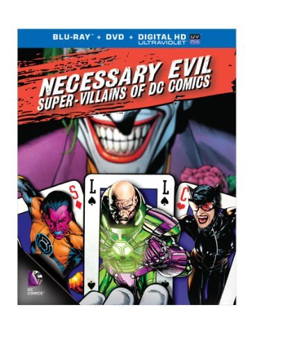 Super-Villains Of Dc Comics/Necessary Evil@Blu-Ray/Ws@Nr/Incl. Dvd/Uv