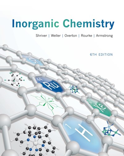 Duward Shriver Inorganic Chemistry 0006 Edition; 