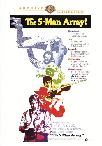 Five Man Army (1969)/Graves/Daly/Spencer@Dvd-R/Ws@Pg