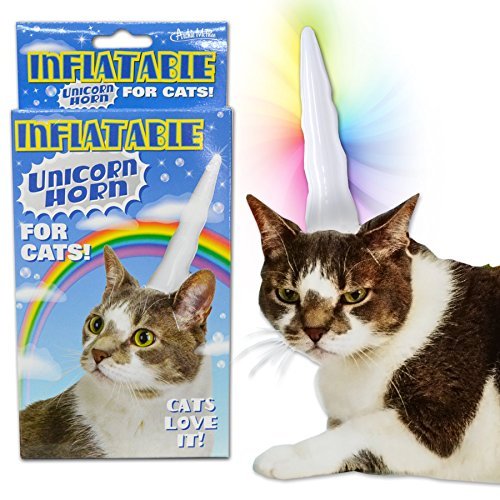 Inflatable Unicorn Horn for Cats/Inflatable Unicorn Horn for Cats