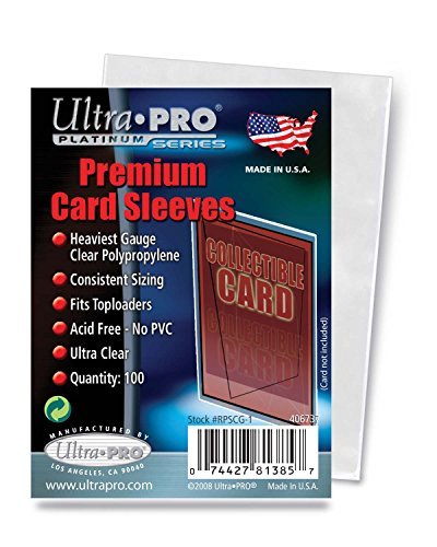 Card Sleeves/Premium Card Sleeeves (Soft)@100 Sleeves Per Pack