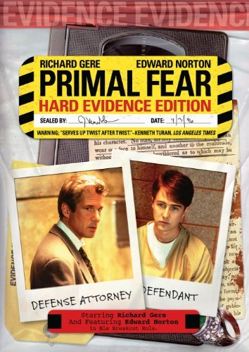 Primal Fear Gere Norton Mahoney DVD R 