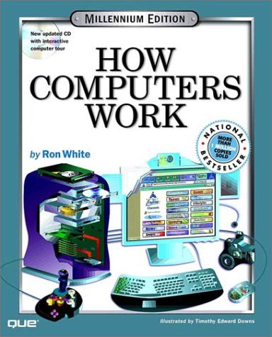 Adams, Stephen Downs, Timothy Edward White, Ron/How Computers Work With Cdrom (How Computers Work,