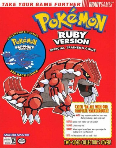 Phillip Marcus Pokemona Ruby &sapphire Official Trainer's Guide 