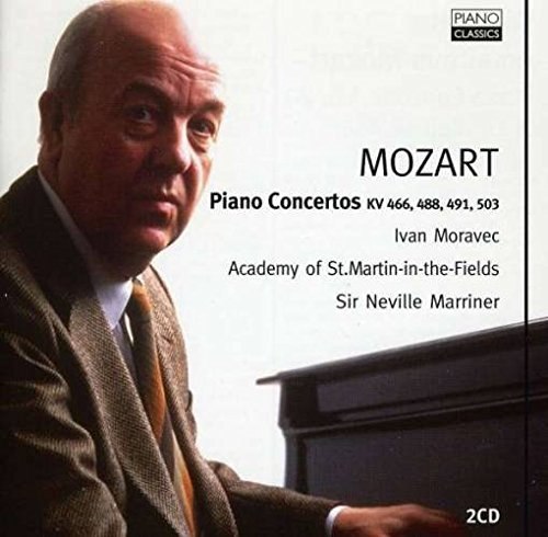 Wolfgang Amadeus Mozart Piano Concertos Nos.20 23 24 & Moravec (pno) Marriner Academy Of St. Martin 