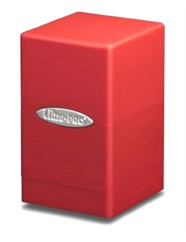Deck Box/Red Satin Tower