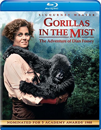 Gorillas In The Mist Weaver Brown Blu Ray Pg13 Ws 