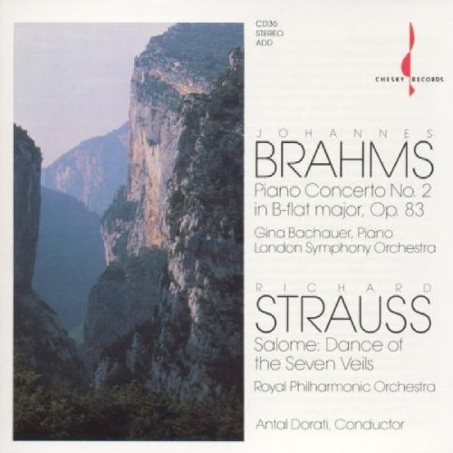 Brahms/Strauss/Con Pno 2/Salome@Bachauer*gina (Pno)@Dorati/London So