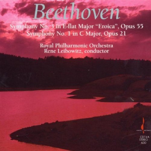 L.V. Beethoven Sym 1 3 Leibowitz Royal Po 