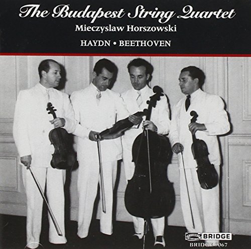 Haydn Beethoven String Quartets Horszowski*mieczyslaw (pno) Budapest Str Qt 